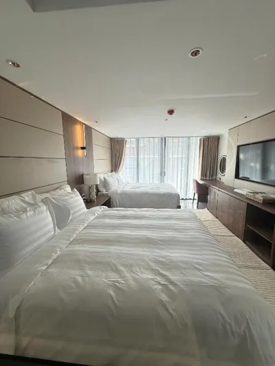 Executive Queen Room with Two Queen Beds — Binh Minh Sapa Hotel